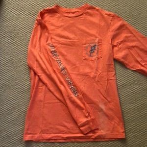 Orange Vineyard Vine Long Sleeve